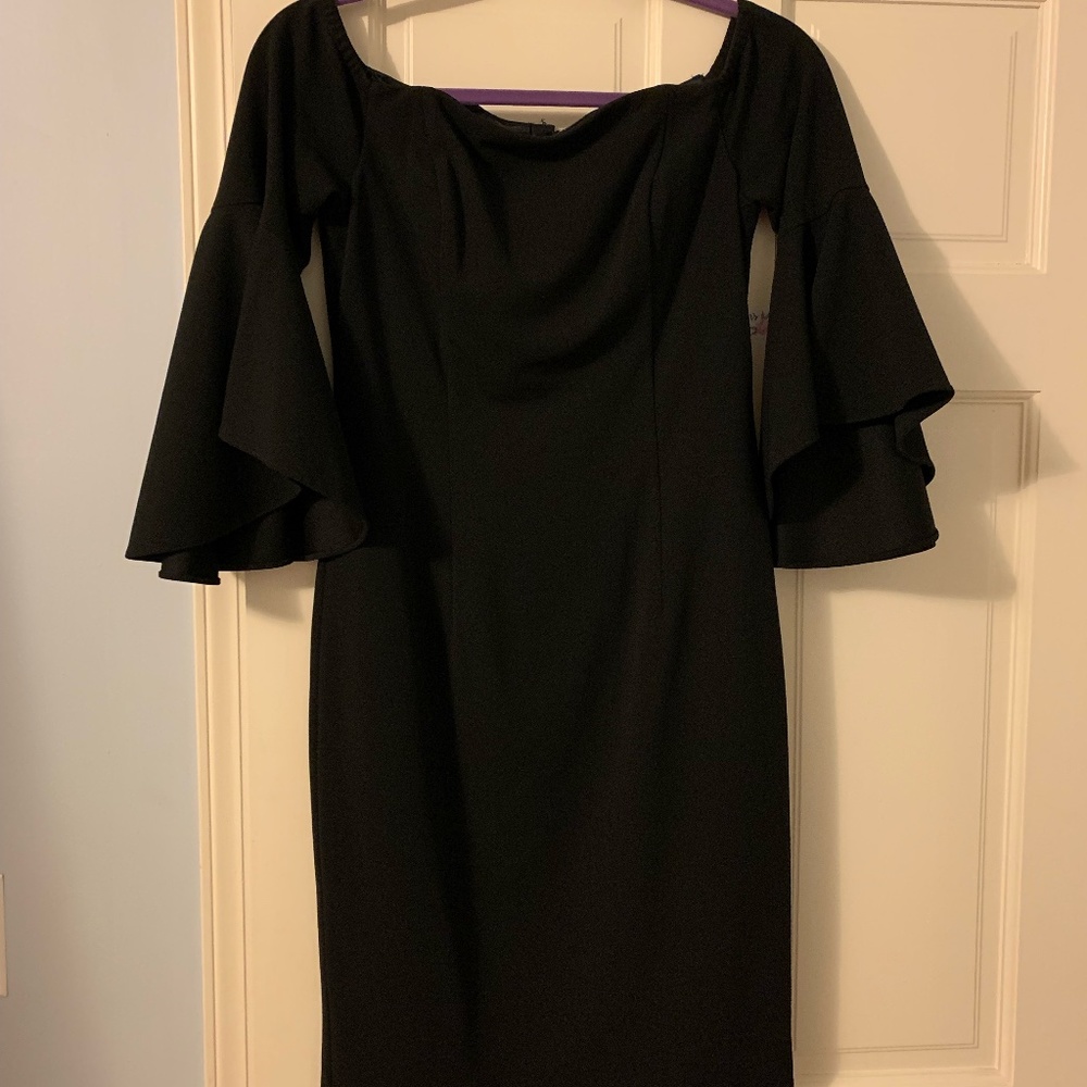 Calvin Klein Off the Shoulder Dress